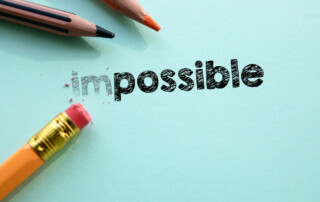 Making impossible in to possible by eraser